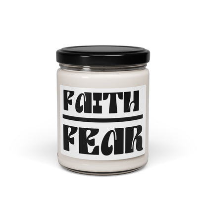 Faith Over Fear Scented Soy Candle