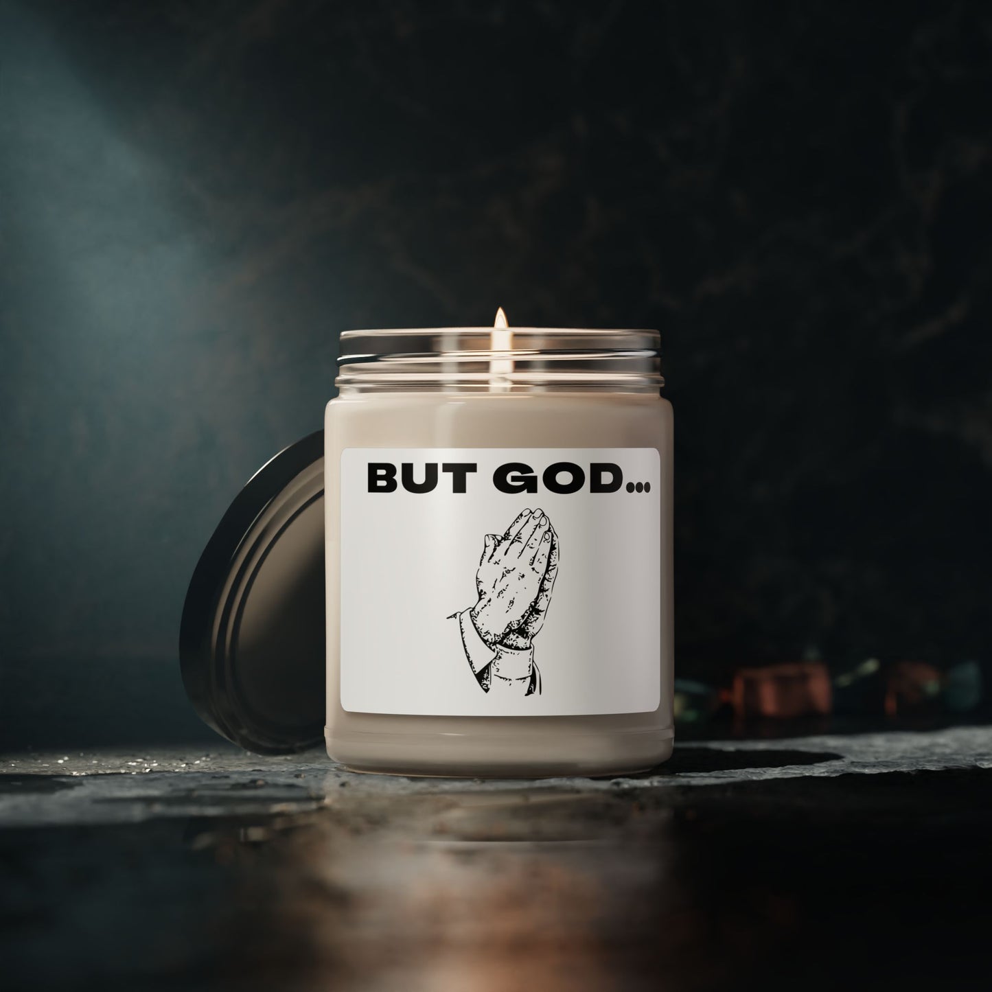 But God... Scented Soy Candle