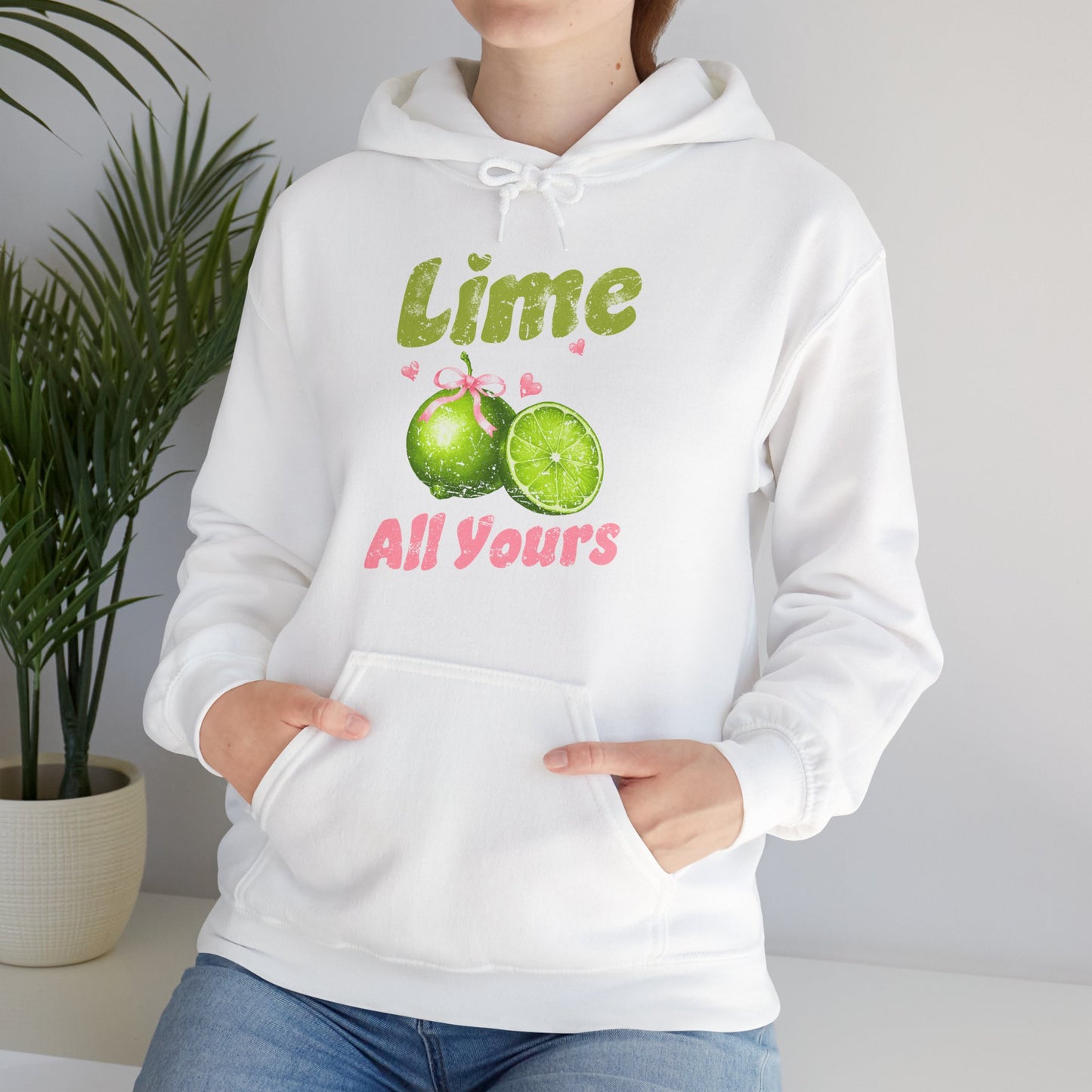 Lime All Yours Funny Hoodie