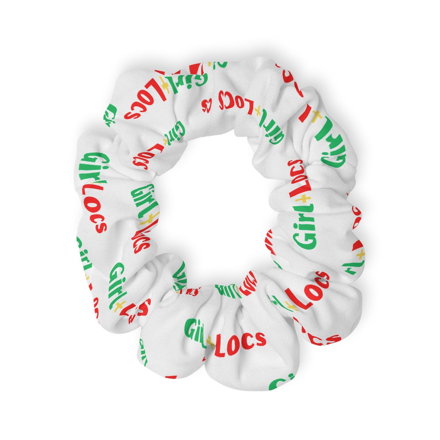 Chic Essentials Hair Scrunchie | White