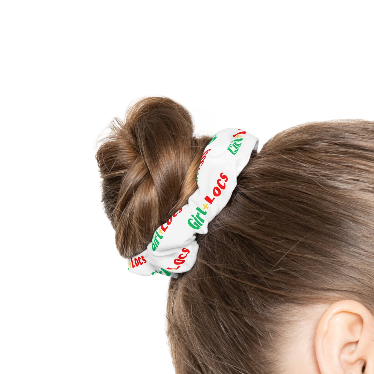Chic Essentials Hair Scrunchie | White