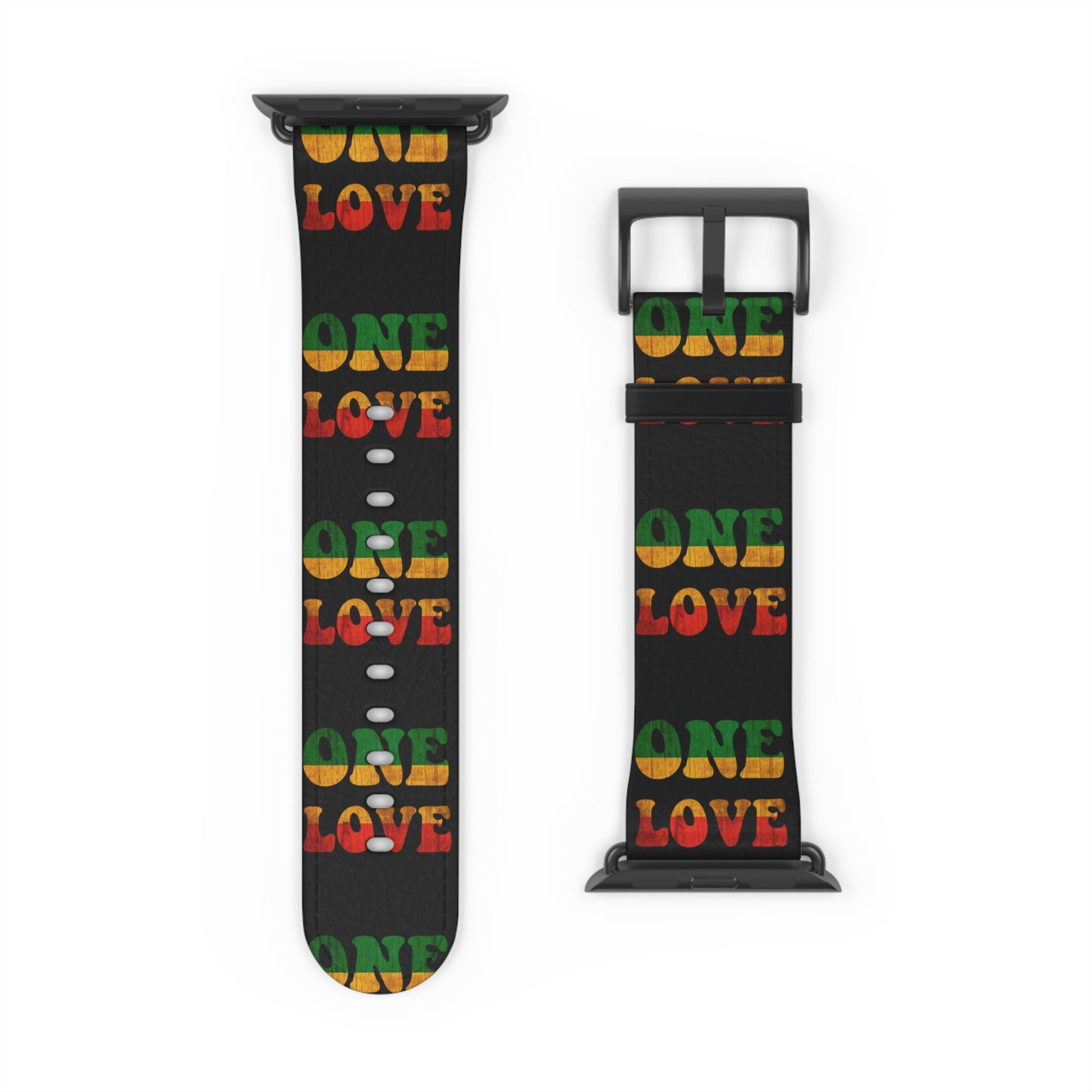 One Love Watch Band Black