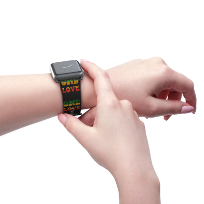 One Love Watch Band Black