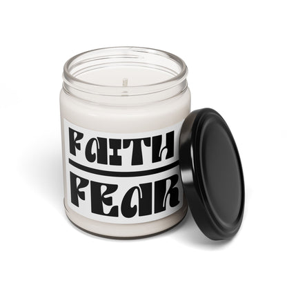 Faith Over Fear Scented Soy Candle