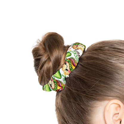 Cucumber Hair Scrunchie