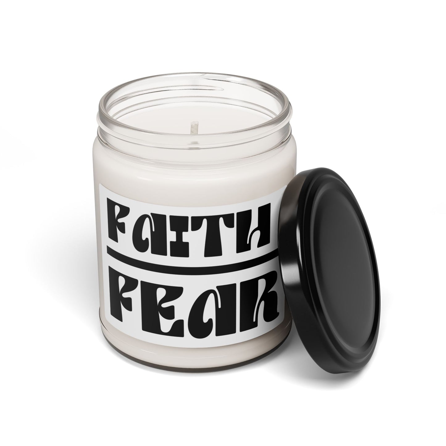 Faith Over Fear Scented Soy Candle