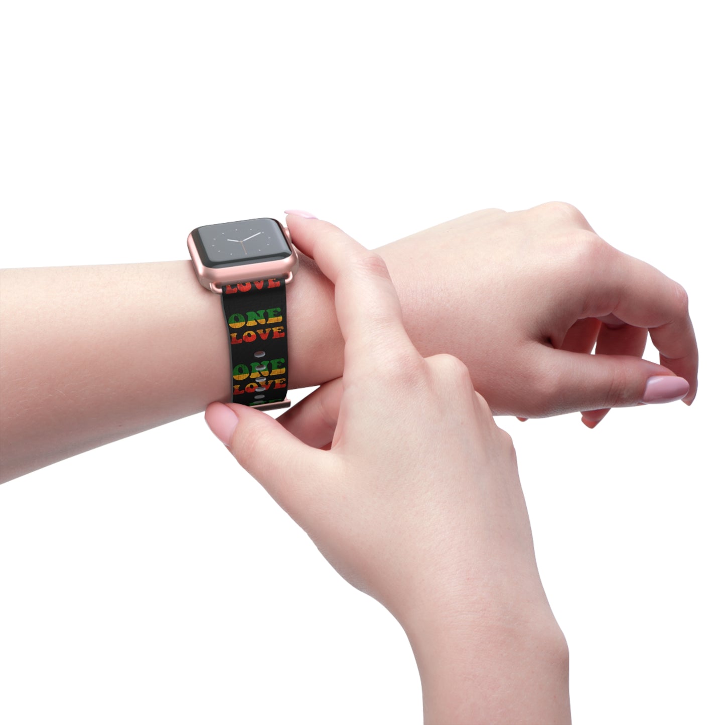 One Love Watch Band Black