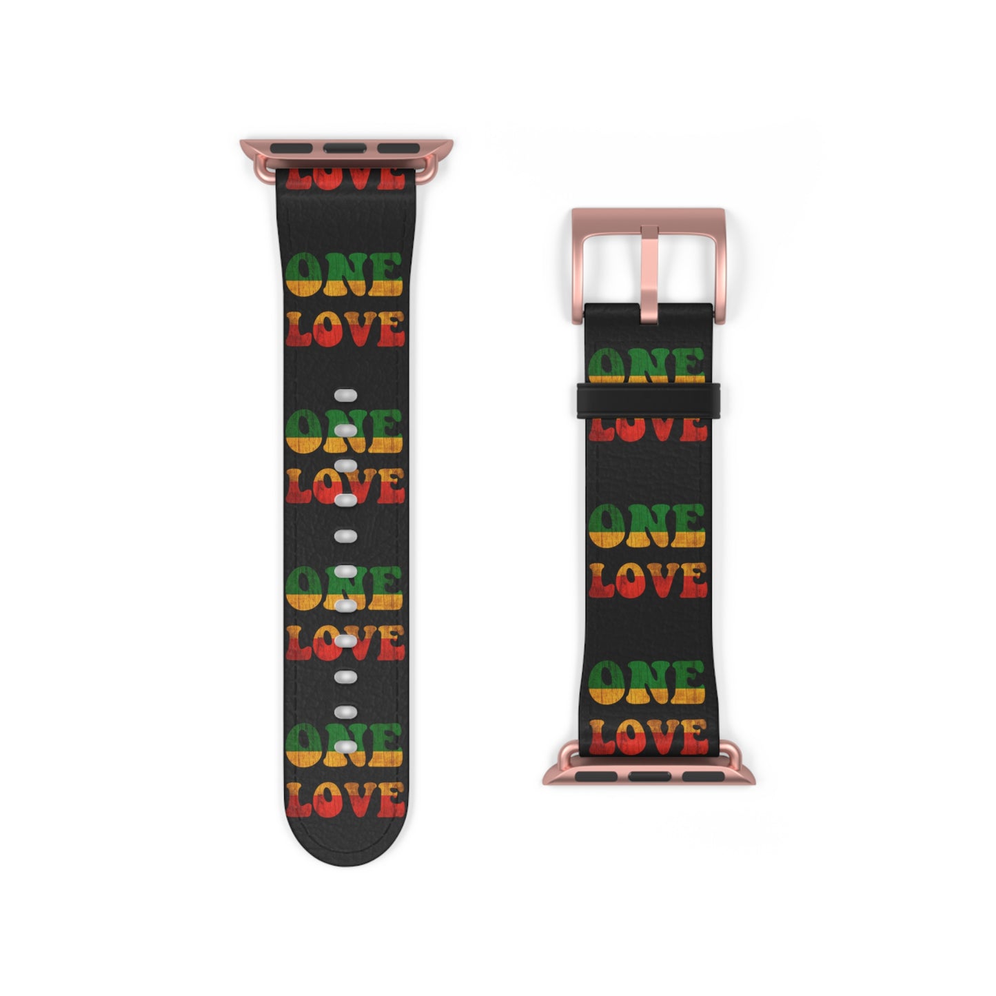 One Love Watch Band Black