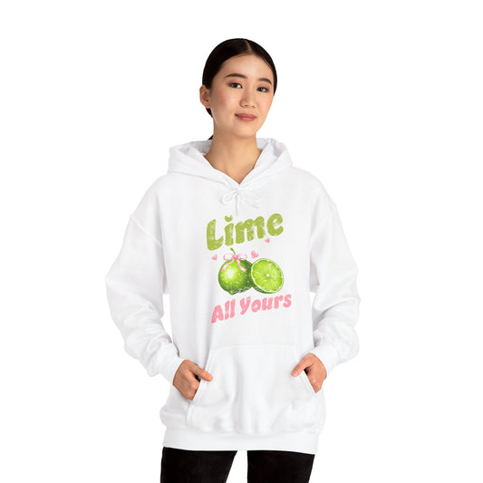 Lime All Yours Funny Hoodie