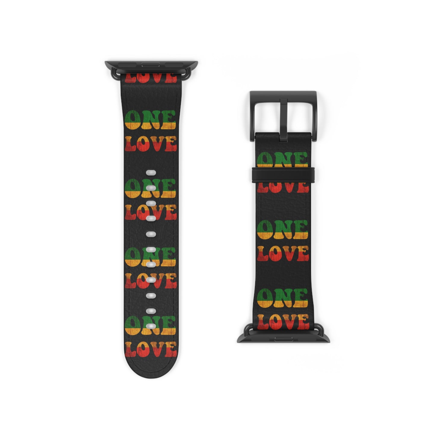 One Love Watch Band Black