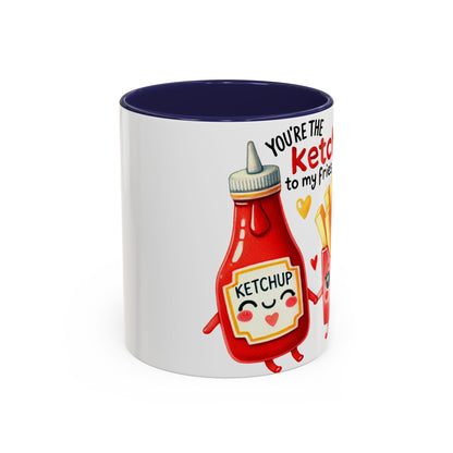 Your're the Ketchup to My Fries Accent Coffee Mug