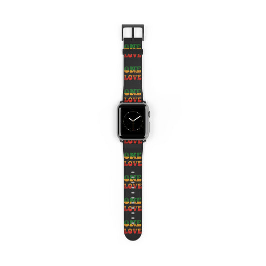 One Love Watch Band Black