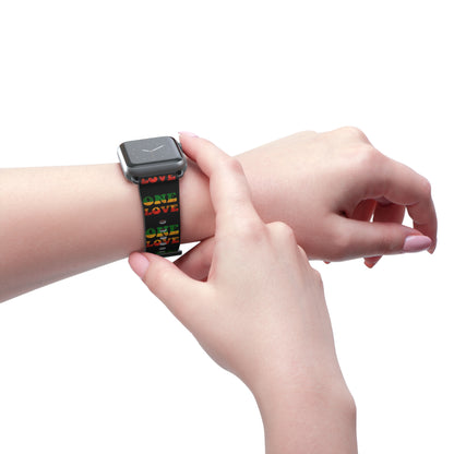 One Love Watch Band Black