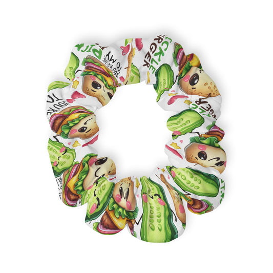 Cucumber Hair Scrunchie
