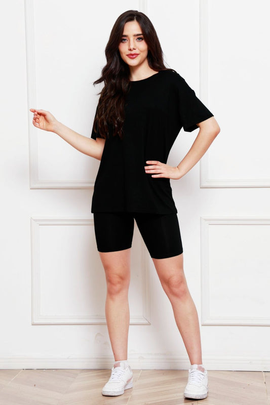 Short Sleeve T-Shirt and Shorts Set